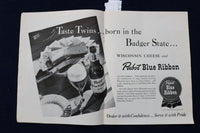 1948 AUGUST 17 MID-WEST HARNESS RACES PROGRAM - FAIR PARK - WISCONSIN - K 899
