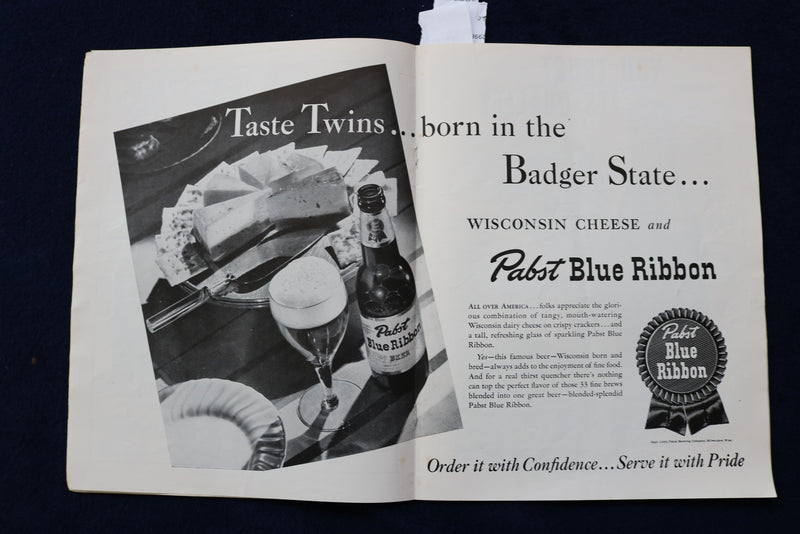 1948 AUGUST 17 MID-WEST HARNESS RACES PROGRAM - FAIR PARK - WISCONSIN - K 899