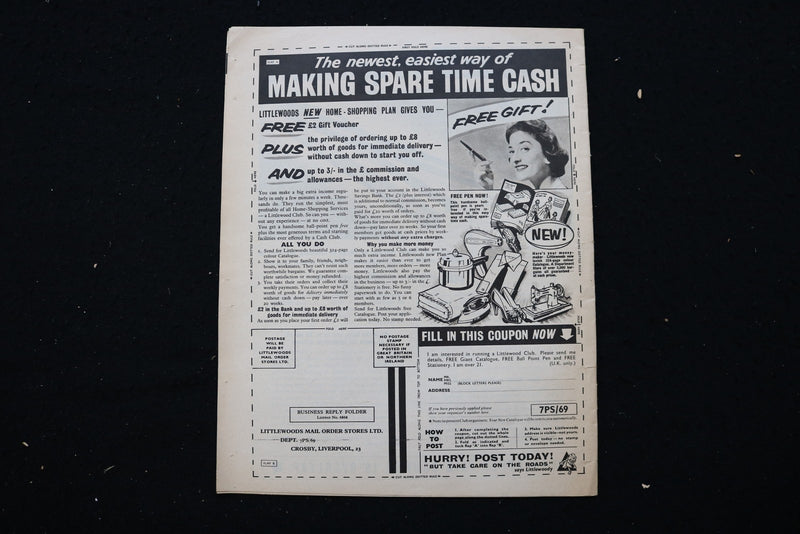 1957 AUGUST 24 PICTURE SHOW MAGAZINE - DEBORAH & JOHN KERR COVER - E 25183