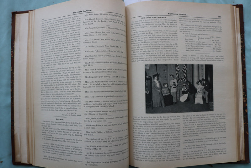 1903-1905 NORTHERN ILLINOIS NORMAL SCHOOL - BOUND VOLUME - KD 9650