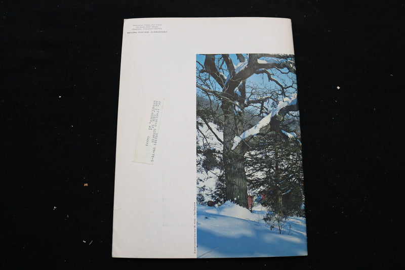 1969 WINTER WISCONSIN TALE AND TRAILS MAGAZINE - FARM IN WINTER COVER - E 9862