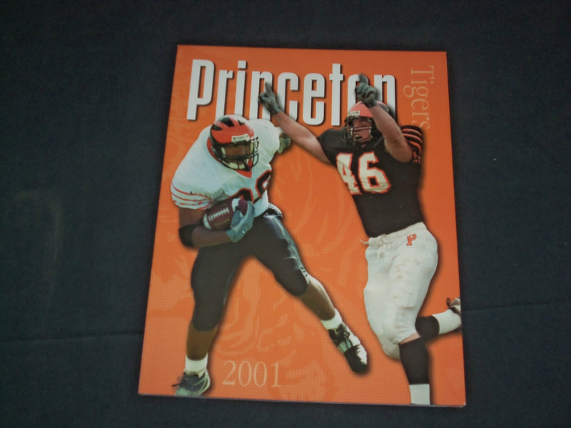 2001 PRINCETON UNIVERSTIY FOOTBALL YEARBOOK - J 3850