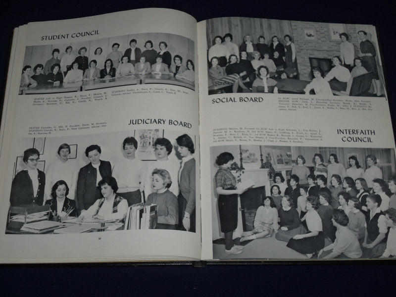 1961 THE CAZENOVIAN CAZENOVIAN JUNIOR COLLEGE YEARBOOK - NEW YORK - YB 410