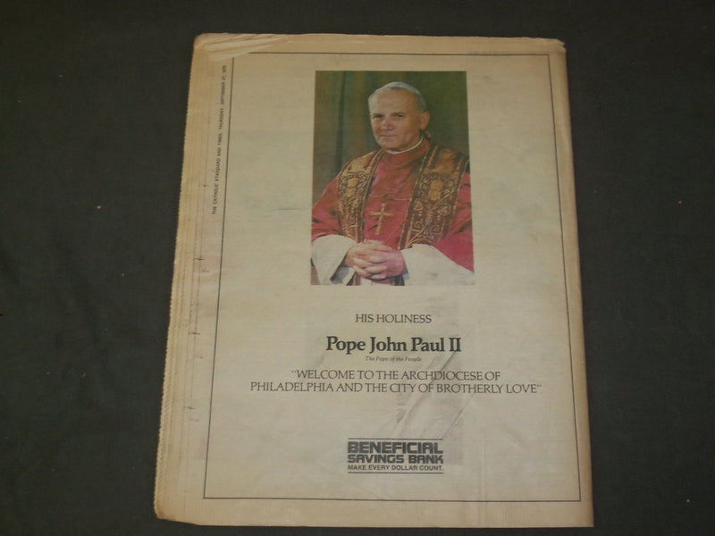 1979 SEP 23 THE CATHOLIC STANDARD AND TIMES NEWSPAPER - POPE IN POLAND - NP 3254