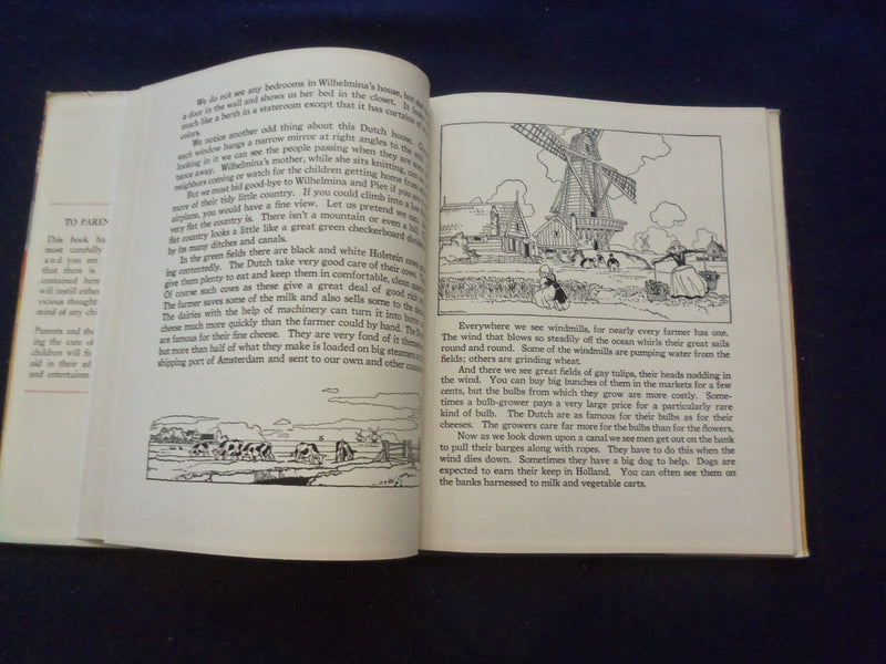 1943 LITTLE FOLKS OF OTHER LANDS HARDCOVER BOOK BY WATTY PIPER - KD 8334