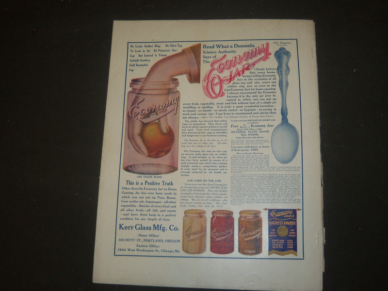 1911 AUGUST THE HOUSE & GARDEN MAGAZINE - GREAT PHOTOS & ADS - ST 636