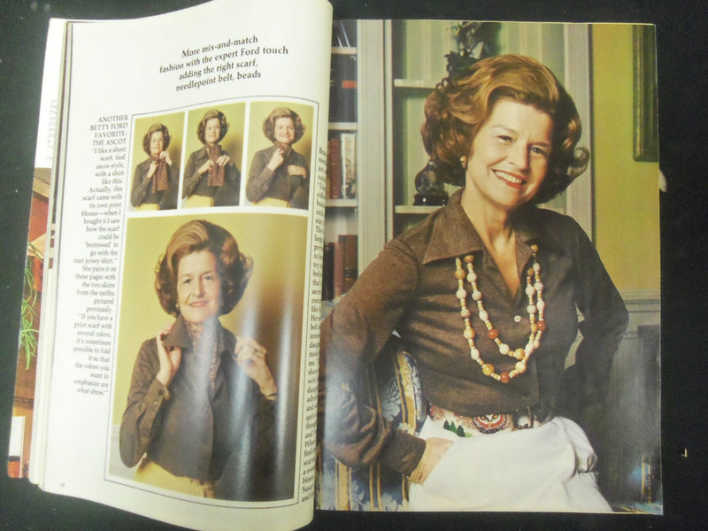1976 MARCH GOOD HOUSEKEEPING MAGAZINE - BETTY FORD COVER - ST 4581