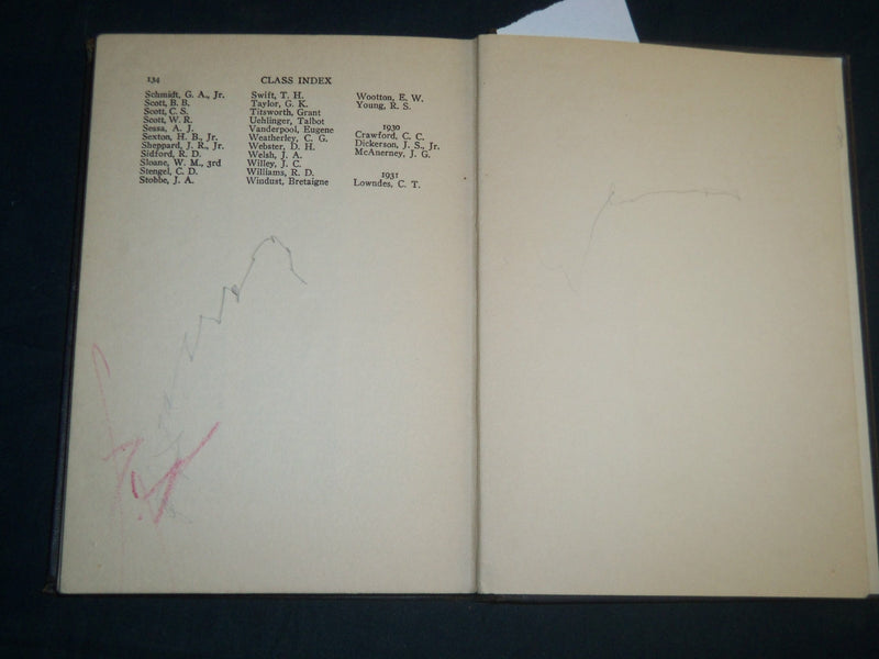 1929 ANNUAL OF THE PRINCETON CLUB OF NEW YORK - PRINCETON NEW JERSEY - KD 5720