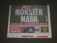 2018 OCTOBER 5 NEW YORK DAILY NEWS - YANKEES VS. RED SOX IN ALDS - AARON JUDGE