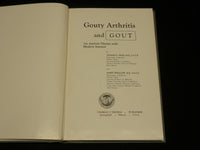 1959 GOUTY ARTHRITIS AND GOUT BOOK BY DR. WEISS & SEGALOFF - KD 2767A