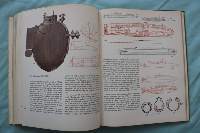 1961 THE SHIP HARDCOVER BOOK BY BJORN LANDSTROM - KD 9653