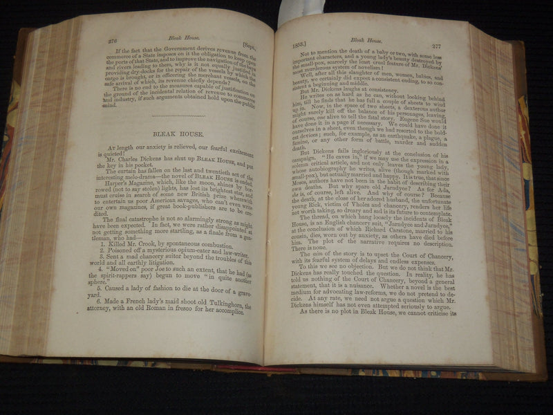 1853-1854 THE UNITED STATES REVIEW BOUND VOLUME NO. 2 - NEW YORK - KD 9524