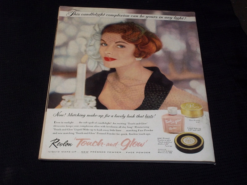 1958 MARCH CHARM MAGAZINE VERY NICE FASHION FRONT COVER & CONTENT - E 2086