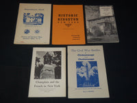 1940'S-1970'S ASSORTED NEW YORK STATE EPHEMERA LOT OF 17 PIECES - K 2087