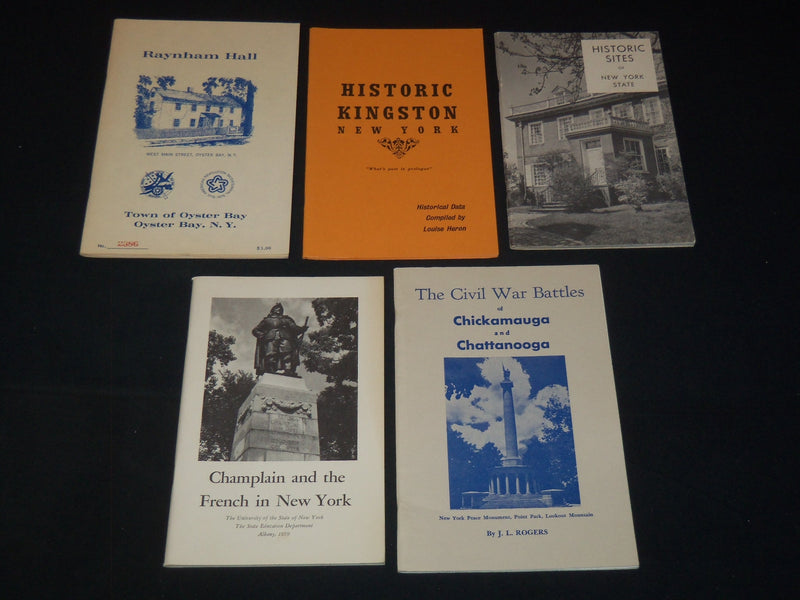 1940'S-1970'S ASSORTED NEW YORK STATE EPHEMERA LOT OF 17 PIECES - K 2087