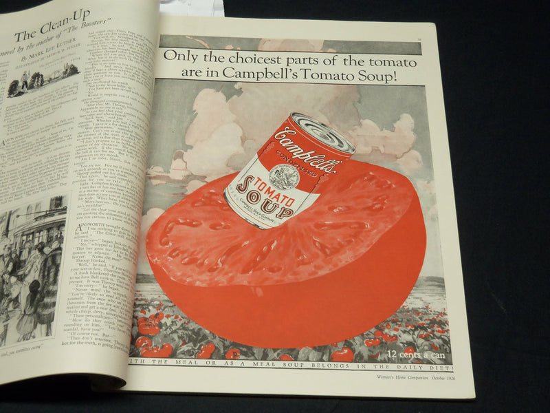 1926 OCTOBER WOMAN'S HOME COMPANION MAGAZINE - GREAT COVER & ADS - ST 4878P