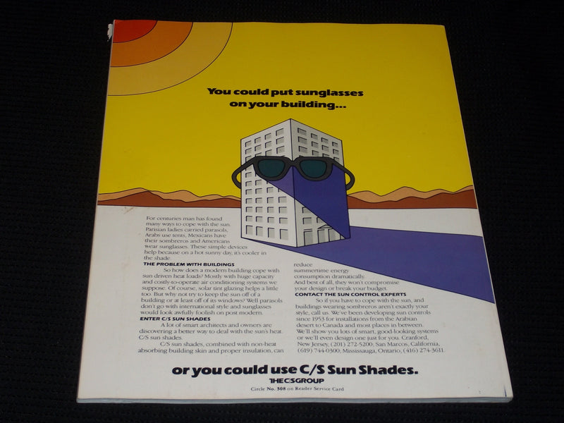 1987 JULY PROGRESSIVE ARCHITECTURE MAGAZINE - SPECIAL ISSUE PARIS COVER - E 4109