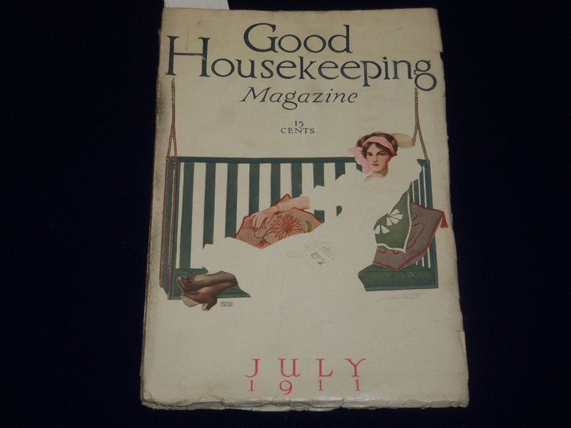 1911 JULY GOOD HOUSEKEEPING MAGAZINE- C. D. GIBSON - COCA-COLA AD - ST 5471