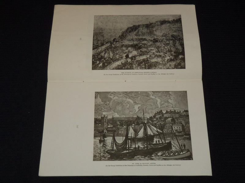 1918 PAINTER GRAVERS OF AMERICA EXHIBITION CATALOGUE - J 7977
