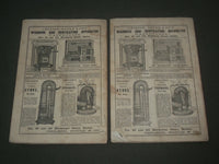 1856 MARCH & APRIL FORRESTER'S BOYS & GIRLS' MAGAZINE LOT OF 2 ISSUES - J 2712