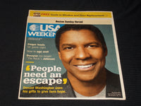 2010 JANUARY 8 BOSTON SUNDAY HERALD USA MAGAZINE - DENZEL WASHINGTON - E 5273