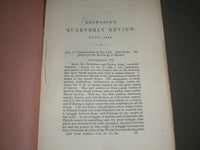 1847-1875 BROWNSON'S QUARTERLY REVIEW MAGAZINE LOT OF 14 ISSUES - WR 1180C