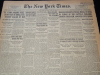 1930 JUNE 21 NEW YORK TIMES NEWSPAPER - BOBBY JONES WINS BRITISH OPEN - NT 9433