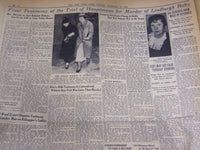 1935 FEBRUARY 10 NEW YORK TIMES - MRS. MORROW LAST WITNESS BACKS MAID - NT 1919