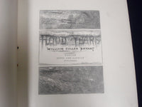 1877 THE FLOOD OF YEARS BOOK BY WILLIAM CULLEN BRYANT - ILLUSTRATIONS - J 1881