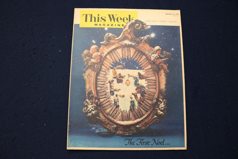 1956 DECEMBER 22 THIS WEEK MAGAZINE - BOB HOPE ARTICLE AND PHOTO - E 22998