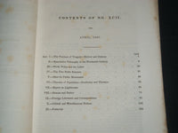 1843-1847 WESTMINSTER REVIEW MAGAZINE LOT OF 3 ISSUES - WR 260