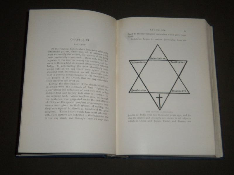 1936 THE ORIENTAL RUG BOOK BY MARY CHURCHILL RIPLEY - NEW EDITION - KD 4238