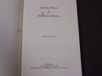 1970-1990 AUCTION PRICES OF AMERICAN ARTISTS BOOKS LOT OF 3 - KD 1983D