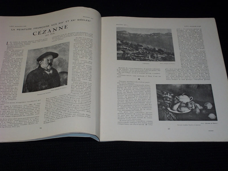 1925 DECEMBER A.B.C. MAGAZINE D'ART MAGAZINE - NICE FRENCH ART ISSUE - E 3417