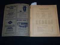 1931 WINTER & SPRING WORCESTER TELEPHONE DIRECTORY BOOK - J 8805