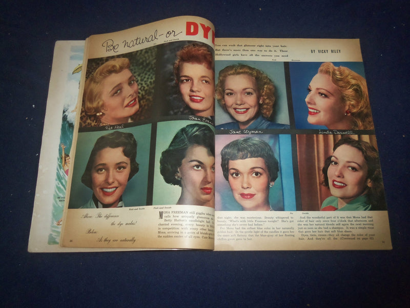 1951 JANUARY PHOTOPLAY MAGAZINE - LANA TURNER COVER - F 251U