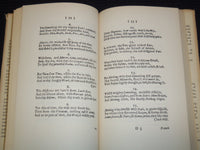 1950 ROCHESTER'S POEMS ON SEVERAL OCCASIONS BOOK EDITED BY JAMES THORPE- KD 7804