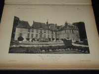 1920 MAISONS DE PLAISANCE FRANCAISES VOLUME BY MARQUIS GIRARDIN - PLATES - Z 273
