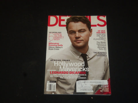 2012 DEC / 2013 JAN DETAILS MAGAZINE - LEONARDO DICAPRIO - SP 8536