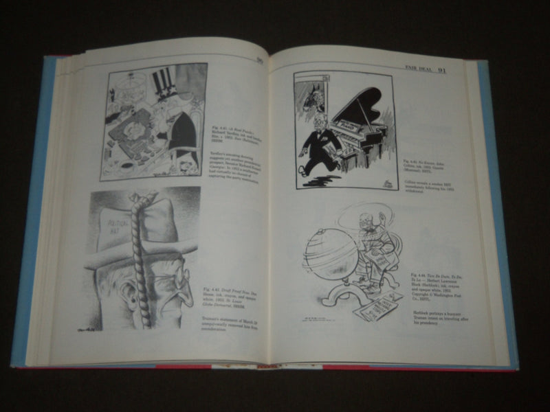 1984 TRUMAN IN CARTOON AND CARICATURE BY GIGLIO & THIELEN BOOK - KD 4718
