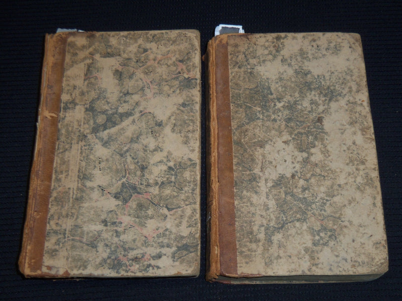1794 BOYER'S ROYAL DICTIONARY ABRIDGED BY J. C. PRIEUR - VOLUME 1 & 2 - KD 703T
