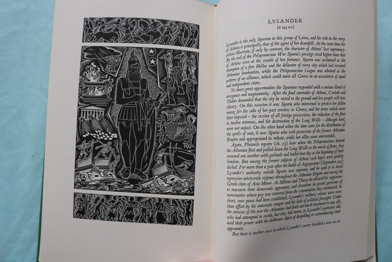 1967 THE RISE AND FALL OF ATHENS HARDCOVER BOOK - PLUTARCH- KD 9672