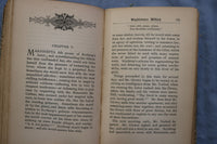 1887 HEALDONG HALL AND NIGHTMARE ABBEY HARDCOVER BOOK BY THOMAS PEACOCK - K 677