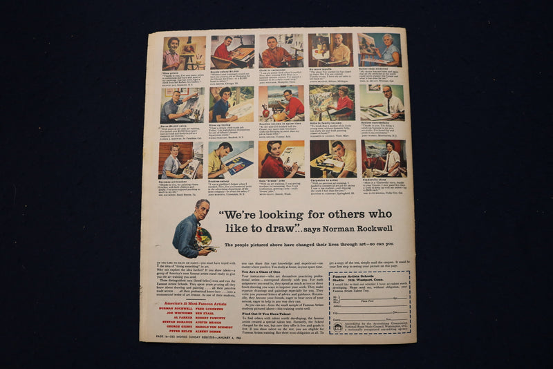 1963 JANUARY 6 DES MOINES PICTURE MAGAZINE - JANE FONDA COVER - E 23172