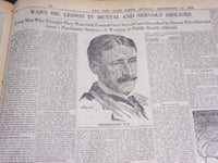 1919 SEPT 14 NY TIMES ARTICLES & DRAMA - VASTNESS OF HOOVER'S WORK - NT 7103