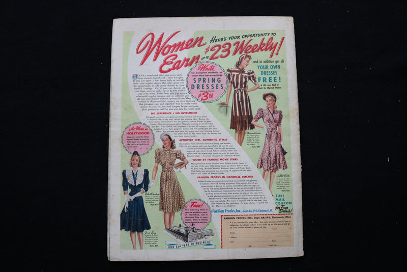 1940 DECEMBER 31 LOOK MAGAZINE - HENRIETTA CLARK COVER - E 10159