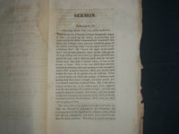1818 PRESIDENT BROWN'S SERMON - ECCLESIASTICAL CONVENTION - CONCORD, NH - J 4658