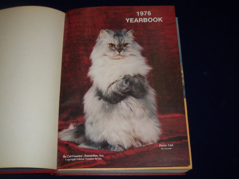 1976 CAT FANCIERS' ASSOCIATION INC. YEARBOOK - COPYRIGHT EDITION NO. 7 - YB 871