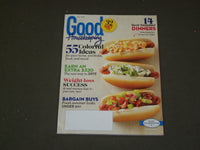 2013 JULY GOOD HOUSEKEEPING MAGAZINE - BEST SUMMER HOT DOG DINNER COVER - B 3946