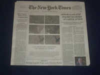 2021 MAY 29 NEW YORK TIMES - REPUBLICANS STOP INQUIRY CAUSES OF CAPITOL ATTACK